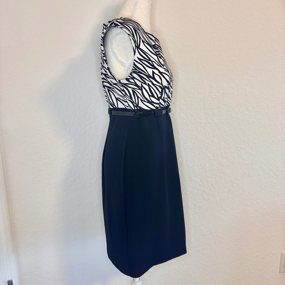 Connected Apparel, Sleeveless Sheath Dress, Size 8P - Picture 5 of 13